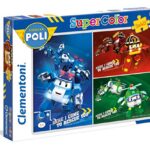 Clementoni Robocar Poli Supercolor Puzzle 3 X 48 Pezzi 25224 0