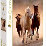 Clementoni Running Horses Puzzle 1000 Pezzi Multicolore 39168 0