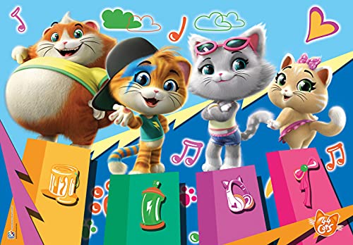 Clementoni Supercolor Puzzle 44 Gatti 104 Pezzi Multicolore 27271 0 0