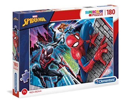 Clementoni Supercolor Puzzle Spider Man 180 Pezzi Multicolore 29293 0