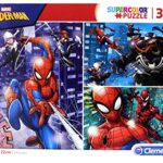 Clementoni Supercolor Puzzle Spider Man 3 X 48 Pezzi Multicolore 25238 0 2