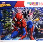 Clementoni Supercolor Puzzle Spider Man 60 Pezzi Maxi Multicolore 26444 0 1