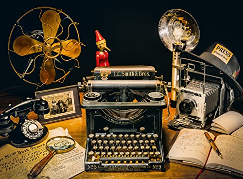 Clementoni The Typewriter High Quality Collection Puzzle Multicolore 500 Pezzi 35040 0 0