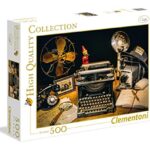Clementoni The Typewriter High Quality Collection Puzzle Multicolore 500 Pezzi 35040 0