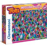 Clementoni Trolls Impossible Puzzle 1000 Pezzi 39369 0