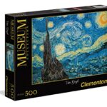 Clementoni Van Gogh Notte Stellata Museum Collection Puzzle 500 Pezzi 30314 0