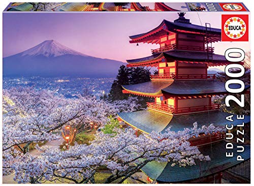 Educa Monte Fuji Giappone Puzzle Di 2000 Pezzi Rif 16775 Colore Various 0