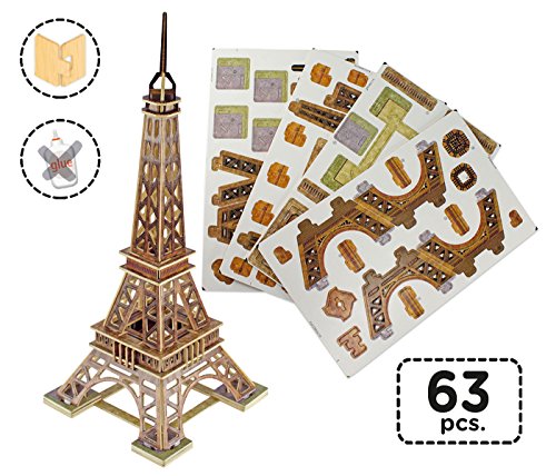 Educa Puzzle 3d Tour Eiffel Multicolore 169980 0 0