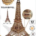 Educa Puzzle 3d Tour Eiffel Multicolore 169980 0