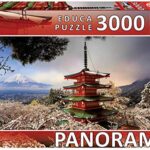 Educa Serie Panorama Puzzle Colore Vario 3000 Piezas 18013 0