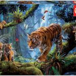 Educa Tigre Sullalbero Puzzle Per Adulti 1000 Pezzi Rif 17662 Colore Vario 0