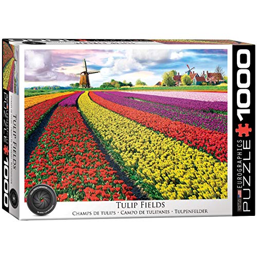 Eurographics Tulip Field Netherlands Puzzle Da 1000 Pezzi 6000 5326 0