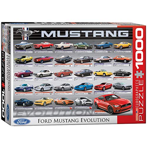 Eurographics Puzzle 1000 Pezzi Ford Mustang Evolution 50th Anniversary Ls 0