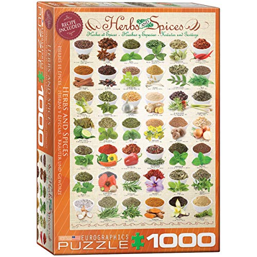 Eurographics Puzzle 1000 Pz Herbs Spices New Eg60000598 0