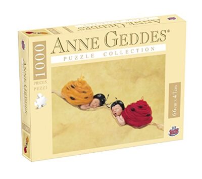Grandi Giochi Gg90103 Puzzle Anna Geddes 1000 Pezzi Ladybugs 0