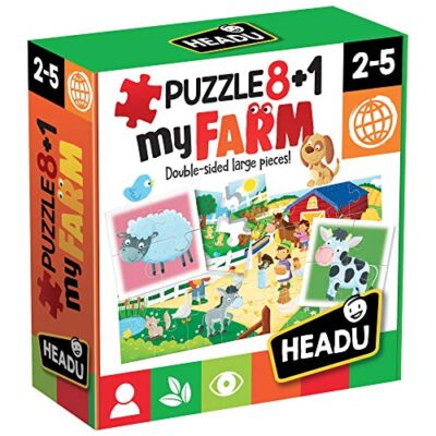 Headu Farm Puzzle 81 Multicolore It20867 0