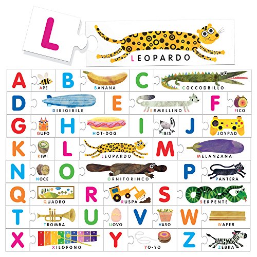 Headu Montessori Alfabeto Tattile Multicolore It20164 0 1