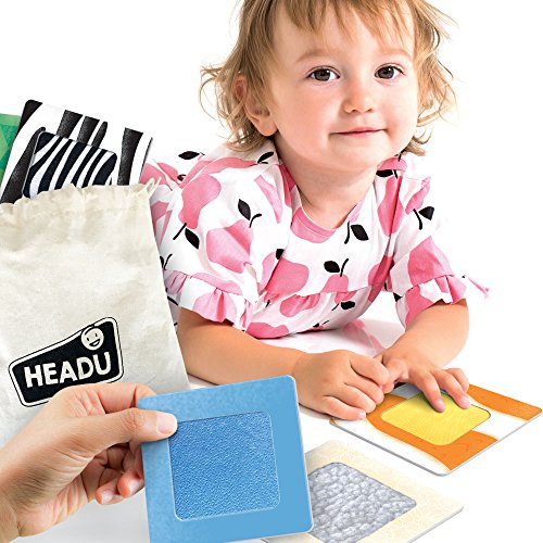 Headu Tactile Animals Montessori Puzzle 1 4 Anni Multicolore It20188 0 0