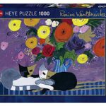 Heye 1000 Teile Puzzle Con Effetto Oro Wachtmeister Sleep Well 1000 Pezzi Colore Marrone Vd 29818 0