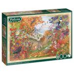 Jumbo Falcon De Luxe Autumn Hedgerow 500 Piece Jigsaw Puzzle Pezzi Multicolore J12270 0