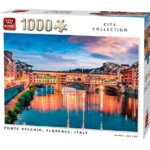 King 55849 Ponte Vecchio Firenze Italia Puzzle 1000 Pezzi A Colori 68x49 Cm 0