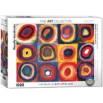 Kandinsky Study Squares Puzzle 1000 Teilegiocattolo 29 Ottobre 2018 0