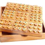 Logica Giochi Art Sudoku Rompicapo Matematico In Legno Multigioco Scatola Richiudibile Con Libretto Da 30 Giochi 0