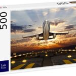 Lais Puzzle Aereo Nel Tramonto 500 Pezzi 0