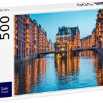 Lais Puzzle Amburgo Citta Del Crepuscolo Germania 500 Pezzi 0