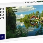 Lais Puzzle Casa Riflessione Dellacqua Svezia 1000 Pezzi 0