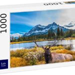 Lais Puzzle Cervi In Un Paesaggio Di Montagna 1000 Pezzi 0