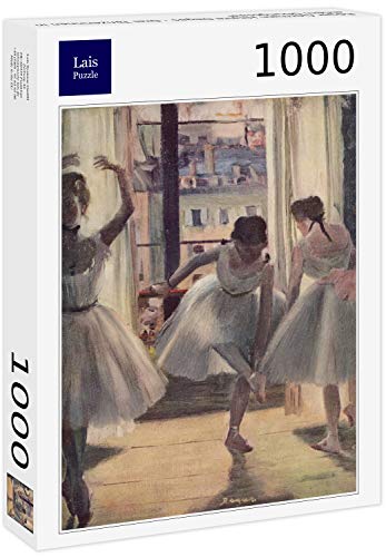 Lais Puzzle Edgar Germain Hilaire Degas Tre Ballerini In Una Sala Desercizio 1000 Pezzi 0