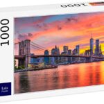 Lais Puzzle Lower Manhattan Skyline E Ponte Di Brooklyn New York 1000 Pezzi 0