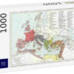 Lais Puzzle Mappa Atlante Storico William R Shepherd Impero Romano Intorno Al 395 1000 Pezzi 0