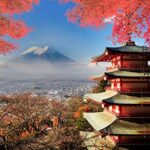 Lais Puzzle Monte Fuji Giappone Nei Colori Dellautunno 1000 Pezzi 0 0