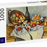 Lais Puzzle Paul Cezanne Natura Morta Con Bottiglia E Cesto Di Mele 1000 Pezzi 0