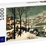 Lais Puzzle Pieter Bruegel Il Vecchio Ciclo Di Quadri Mensili Scena Ritorno Dei Cacciatori Mese Di Gennaio Particolare 1000 Pezzi 0