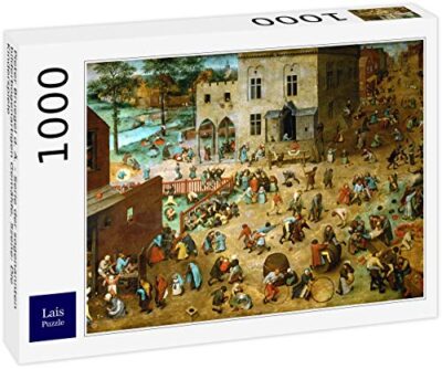 Lais Puzzle Pieter Bruegel Il Vecchio Serie Dei Cosiddetti Quadri Ad Arco Scena I Giochi Dei Bambini 1000 Pezzi 0