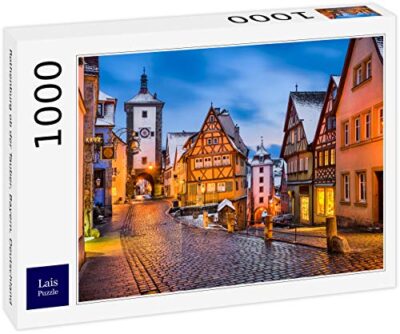 Lais Puzzle Rothenburg Ob Der Tauber Baviera Germania 1000 Pezzi 0