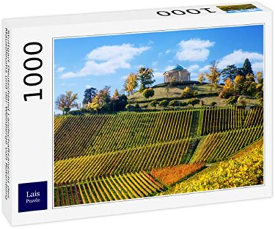 Lais Puzzle Stoccarda Germania Vista Panoramica Del Mausoleo E Dei Vigneti Di Rotenberg 1000 Pezzi 0