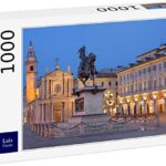 Lais Puzzle Torino Italia Piazza San Carlo Al Tramonto 1000 Pezzi 0