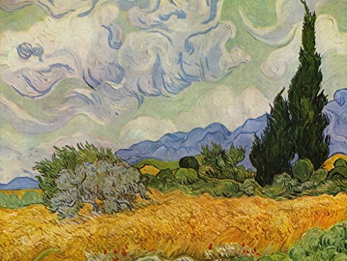 Lais Puzzle Vincent Willem Van Gogh Campo Di Grano Con Cipressi 1000 Pezzi 0 0