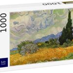 Lais Puzzle Vincent Willem Van Gogh Campo Di Grano Con Cipressi 1000 Pezzi 0