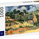 Lais Puzzle Vincent Willem Van Gogh Case A Cordeville Case A Auvers 1000 Pezzi 0