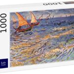 Lais Puzzle Vincent Willem Van Gogh Il Mare Vicino A Saintes Maries 1000 Pezzi 0