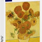 Lais Puzzle Vincent Willem Van Gogh Natura Morta Con Girasoli 500 Pezzi 0