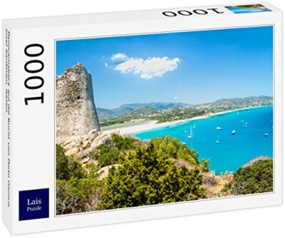 Lais Puzzle Vista Panoramica Della Baia Di Porto Giunco Isola Di Sardegna Italia 1000 Pezzi 0