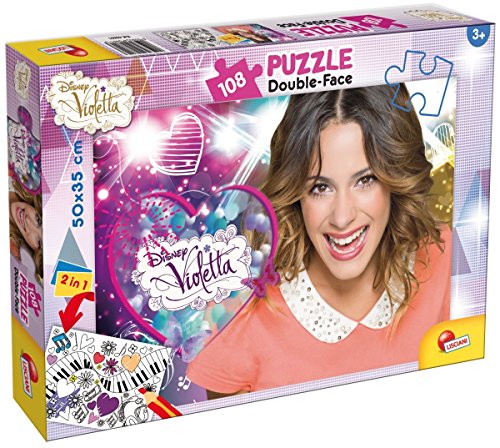 Lisciani Giochi 48601 Violetta Music Star Puzzle Doppia Faccia Plus 108 Pezzi 0