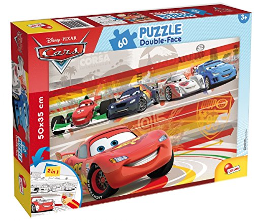 Lisciani Giochi Cars Puzzle Doppia Faccia 60 Pezzi Multicolore 47925 0