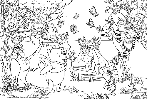 Lisciani Giochi Disney Puzzle Df Maxi Floor 24 Winnie The Pooh Puzzle Per Bambini 86672 0 1